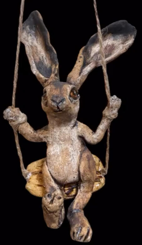 Bunny in a tree by Susan Zeppelli (1)